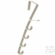Itsok 수납 도어 행거 방문행거, 화이트