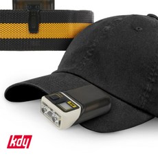 모자랜턴 등산 캠핑 낚시 하이킹 6모드 스위블라이트, 1개