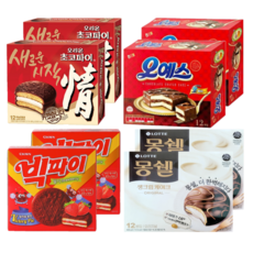대용량 파이모음 오리온초코파이468g+몽쉘384g+빅파이324g+오예스360g 신속발송~, 2세트