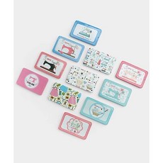 퀼트스타 납작 소잉 틴케이스 11종_랜덤발송, 1개, 랜덤