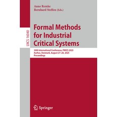 (英文圖書)Formal Methods for Industrial Critical Systems: 30th International Conference F... 平裝版, Springer, 英文