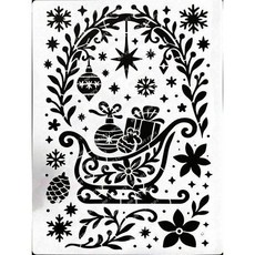 A40-0682 蝶古巴特 DIY 簍空模板 塗鴉模版 繪畫模版, 1個