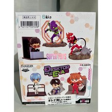 Re-Ment 新世紀福音戰士 桌上小物 EVA 公仔, 1個, 6.