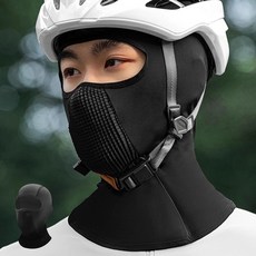 남녀공용 여름 자외선차단 쿨 메쉬 바라클라바 BLKLFM8700, 1개, 블랙