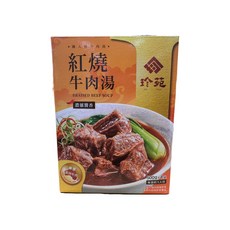 珍苑 紅燒牛肉湯 嚴選澳洲牛肉, 100克, 4包
