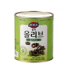 HOOT 피자토핑용 3kg 블랙올리브 슬라이스캔 피클캔