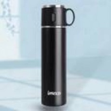 이메코 에코-플라스크 스테인리스 스틸 병 500ml 블랙, 1개