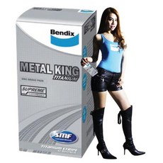 BENDIX 前來令片HONDA車系 鈦條紋 煞車皮 (新竹優質店家) CIVIC CRV FIT ACCORD CITY, 1個, CRV三代 2007~2011