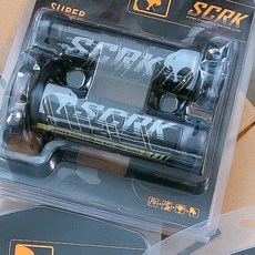 SCRK 矽膠握把 透明糯米腸 超軟Q止滑握把, 1個, 黃色,130MM無孔