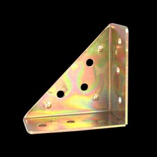 코너철 삼각형 낱개 30x56x56mm 꺽쇠 철물 가구브라켓, 1개