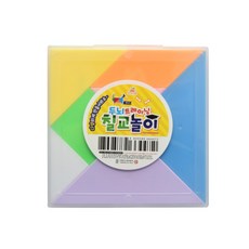 2000 칠교놀이 오렌지 조각놀이 창의력 사고력 공간지각력, 랜덤, 1인용, 1개