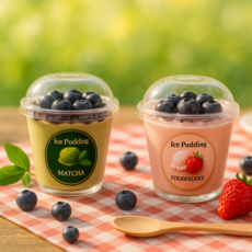 아메리칸아이스푸딩 마시멜로우 수제 아이스크림 디저트 요거트, 1개, 100g