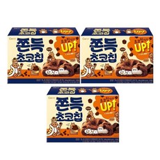 90g (1 18gx5P) 3 [8801204008708] 정우 떡 초콜릿 칩 상자 당 × 상자 세트 한국 과자