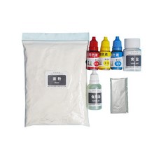 嗨購 趣味兒童史萊姆玩具自製好玩橡皮泥材料包 小學生DIY手工製作器材, 自製橡皮泥, 1個