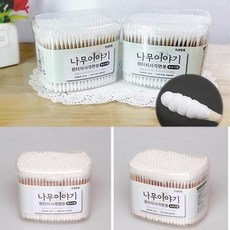 [MEI328PR_63_63]원터치 사각 면봉 고급면봉 순 350P