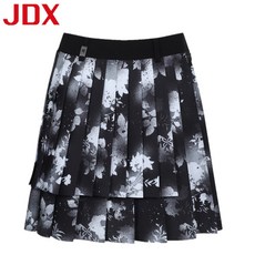 JDX 제이디엑스 25년 여름 상품 세일!! 여성 전판 메쉬 패턴 플리츠 큐롯 X1PQWQ6772