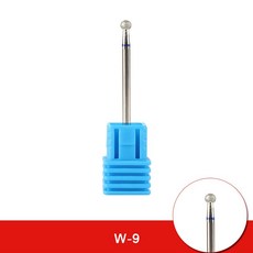 Clou Beaute 네일 전문 네일 도구 드릴 전기 큐티클 클린 로터리 매니큐어 네일 더스트 브러쉬 네일 더스트 청소, [09] W9, 09 W9