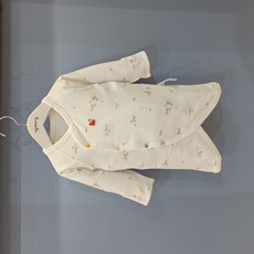 [아가방] 강남점*저자극 오가닉 신생아 배내가운/최대 3개월까지 착용가능/ 안심무형광 오가닉 면100%