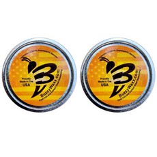 버즈왁스 무쇠팬 주물팬 시즈닝 캔타입 왁스 크림, 2개