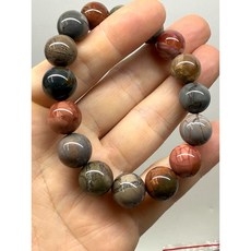 天然阿拉善瑪瑙 12.6mm 手串