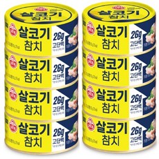 오뚜기 참치 살코기 통조림, 135g, 8개