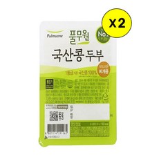 (냉장)[풀무원]국산콩두부찌개용210g, 210g, 2개