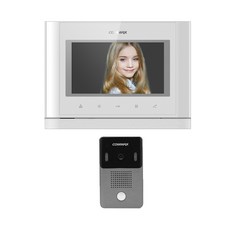 코맥스 비디오폰 CAV-77M 아날로그 현관카메라포함 초인종, 코맥스CAV-77M화이트/DRC-4Y(자가설치)