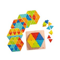 HABA 피라미드 패턴 블록, 1개