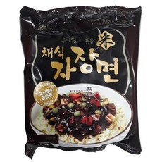 새롬식품 새롬 우리쌀로 만든 채식 자장면 108g 국산 짜장면 자장 짜장 이강산닷컴, 10개