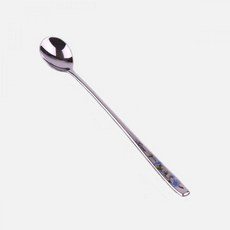 스테인리스 해당화 청 롱스푼 1P 티스푼 커트러리 롱티 스테인리스 젓가락 해당화 청, 없음
