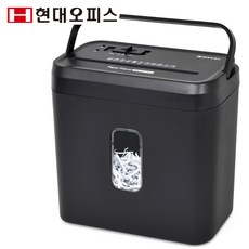 페이퍼프랜드 소형 문서세단기, PK-525X, 블랙