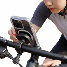 휠베이시스 1초 착 원터치 자전거 휴대폰 거치대 오토바이핸드폰거치대, 1개
