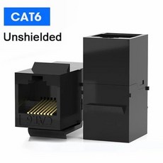 CAT7 CAT6A CAT6 커플러 실드 인라인 키스톤 RJ45, CAT6 UTP, 30PCS