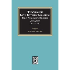 (英文圖書)Tennessee Land Entries/Locations - First Surveyor's District 1808-1809. Volume #2 平裝版, 英文, Southern Historical Press