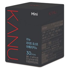카누 라이트 로스트 아메리카노 원두커피믹스, 0.9g, 30개입, 1개