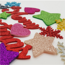 현진 글리터폼아트 벨크로 (보실이), 별 빨강