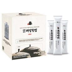 언제 어디서나 초간편 대령숙수 해장한컵 더황태(황태해장국) 60포 간편국 해장국물, 1개, 180g