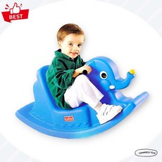 아미코 흔들 코끼리 파랑 유아 흔들말 승용완구 픽앤코501