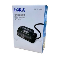 【福爾FORA】福爾血壓壓脈帶(M號)/適用TD-3000手臂式血壓計/軟式舒適/單條販售, 1個, 福爾血壓壓脈帶M(型號TD-3000)