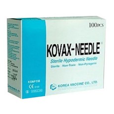 한백 일회용주사침 롱니들 23G 60mm 100개 병원 니들+건겅해요 big*8119od, 1개