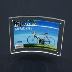 푸름살림 커브형 자석 아크릴액자 3R 안내용, 상세페이지 참조