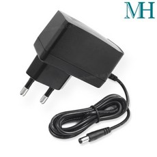 (명호전자) 아답터 110~220V / 9V 1A (내경2.1~2.5mm/외경5.5mm) 전원 코드 일체형 (박스포장), 상세페이지 참조, 1개
