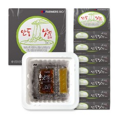 국산콩 안동낫또 생청국장 흑태 16개 (49.5g/개), 49.5g
