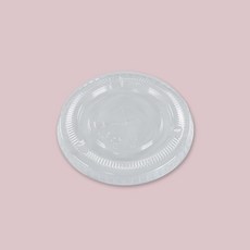 조은팩 JH 일회용 투명컵뚜껑 92파이 평뚜껑, 1개, 1000개, 평면형