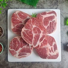 VGD 미국 목살 통목살 단체 1.5cm슬라이스(구이용), 10kg, 1개