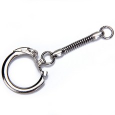 스냅 엔드 + 점프 링 포함 열쇠 고리 스네이크 체인 10 개 신제품, 01 China Mainland