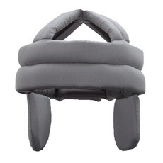 키밍 노인 머리 보호 조절가능 환자 실버용품 충돌방지 모자, 귀달이타입, 그레이, 1개