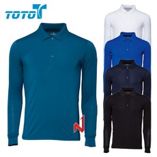 토토 긴팔티 쿨론 고급 스판 카라 5색상 공용