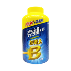 克補 B群 + 鋅加強錠, 1個, 200顆