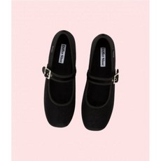 DIFFERSHOE 벨린 스퀘어 기모 메리제인 5CM 윈터 블랙 P00000YJ 4247115